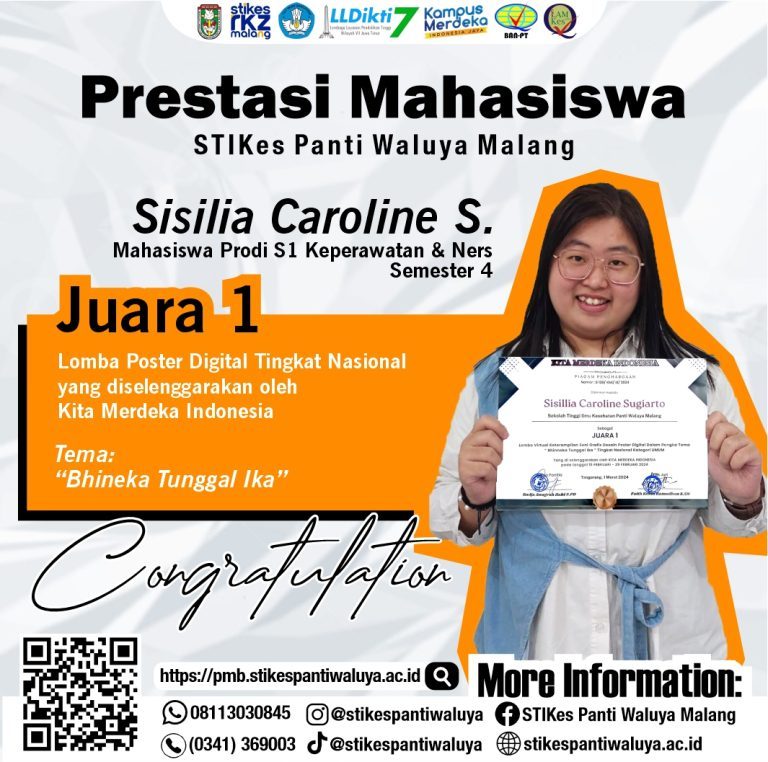 Juara 1 Lomba Poster Digital Tingkat Nasional