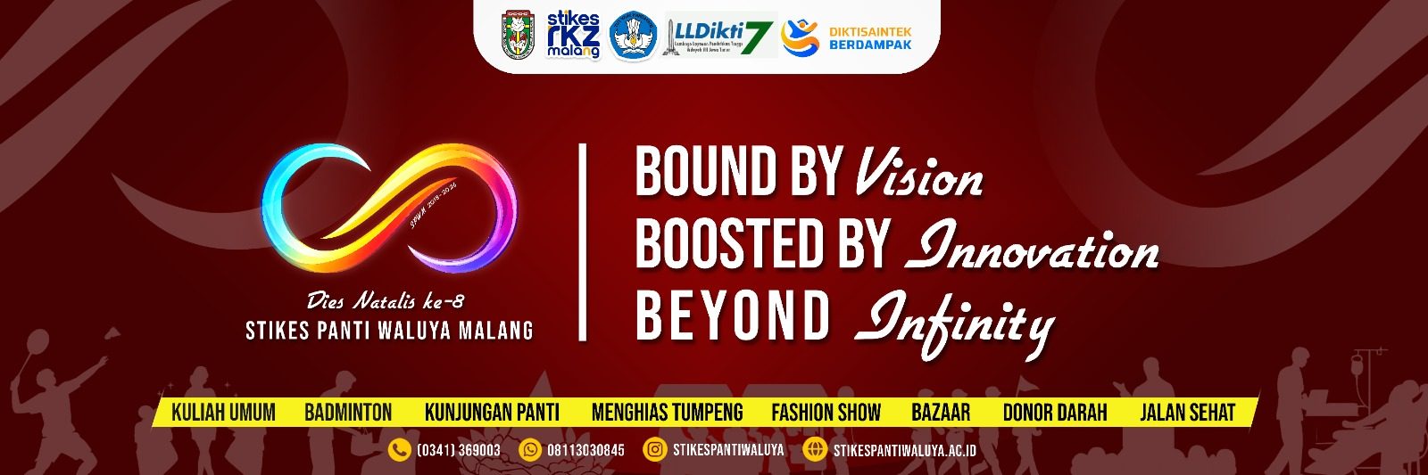 Dies Natalis ke-8 STIKes Panti Waluya Malang: Bound by Vision, Boosted by Innovation, Beyond Infinity
